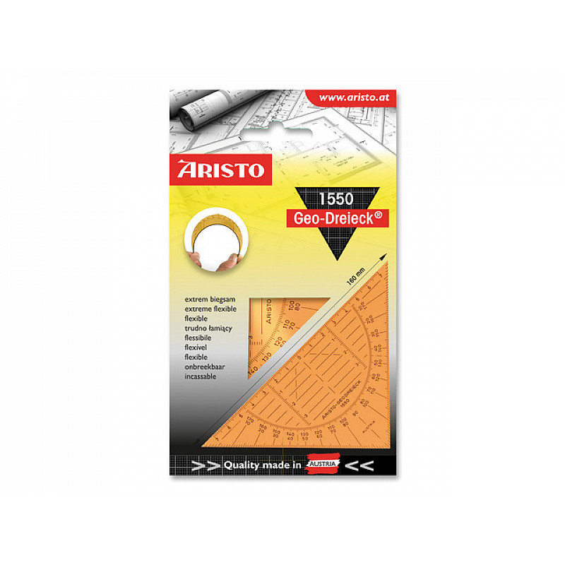 ARISTO Geodreieck 1550 – 16 cm