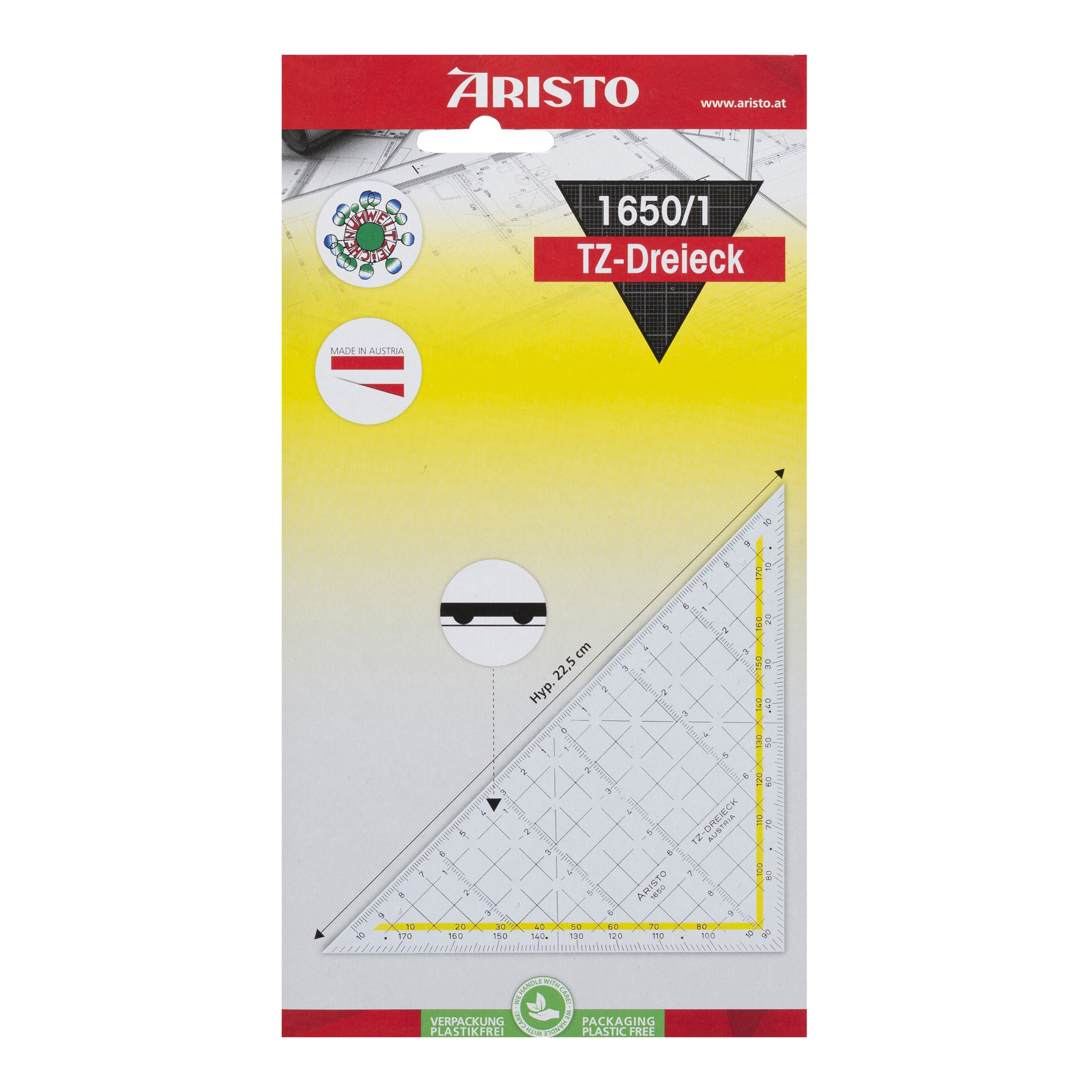 ARISTO TZ-Dreieck 1650/1 – 16 cm